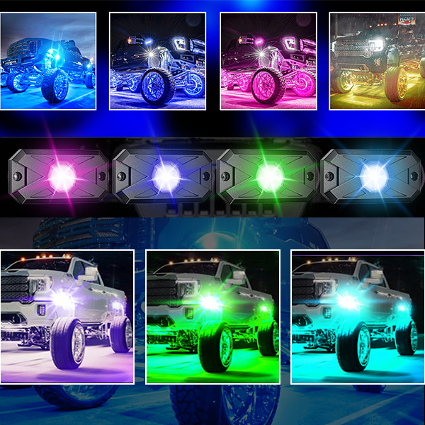 RGB Car Rock lights