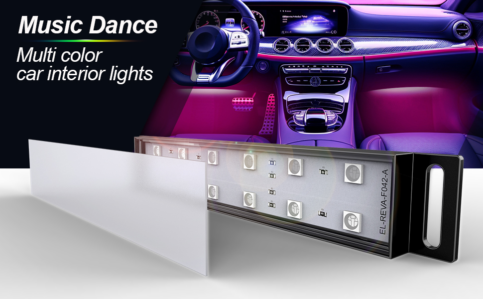 RGB Interior Car Bar Light