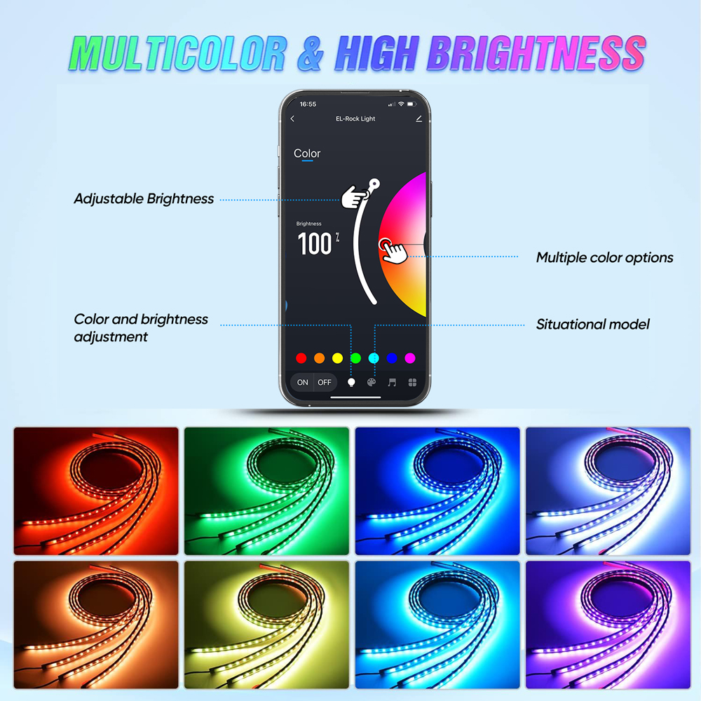 RGB Under-glow Car strip Light