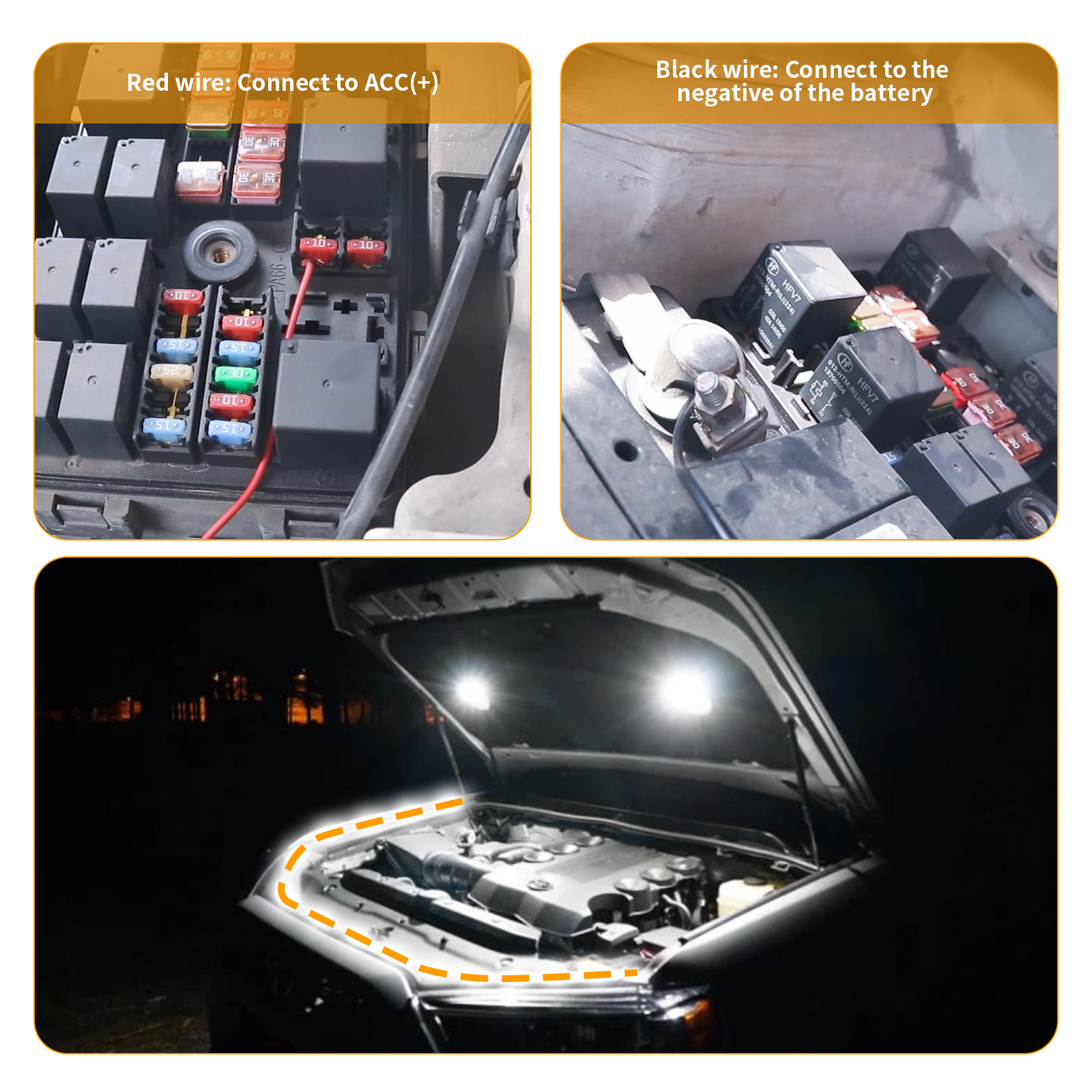 Car Hood Lights
