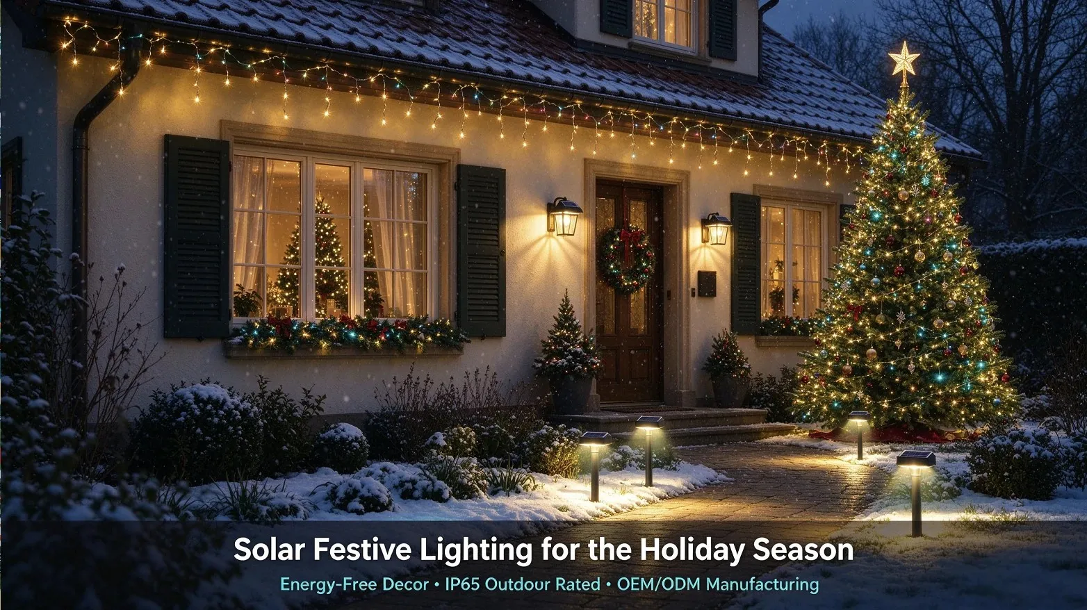 Solar-Powered Festive Lighting Demand Surges Ahead of Holiday Season as Energy Costs Reshape Decor Choices