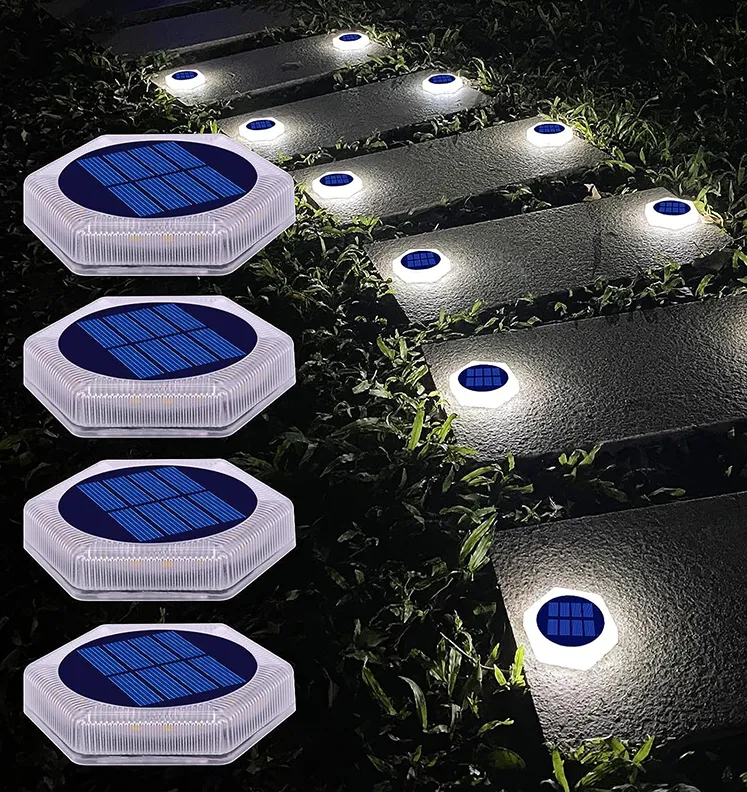 Solar Led Deck Light ( Hexagon )
