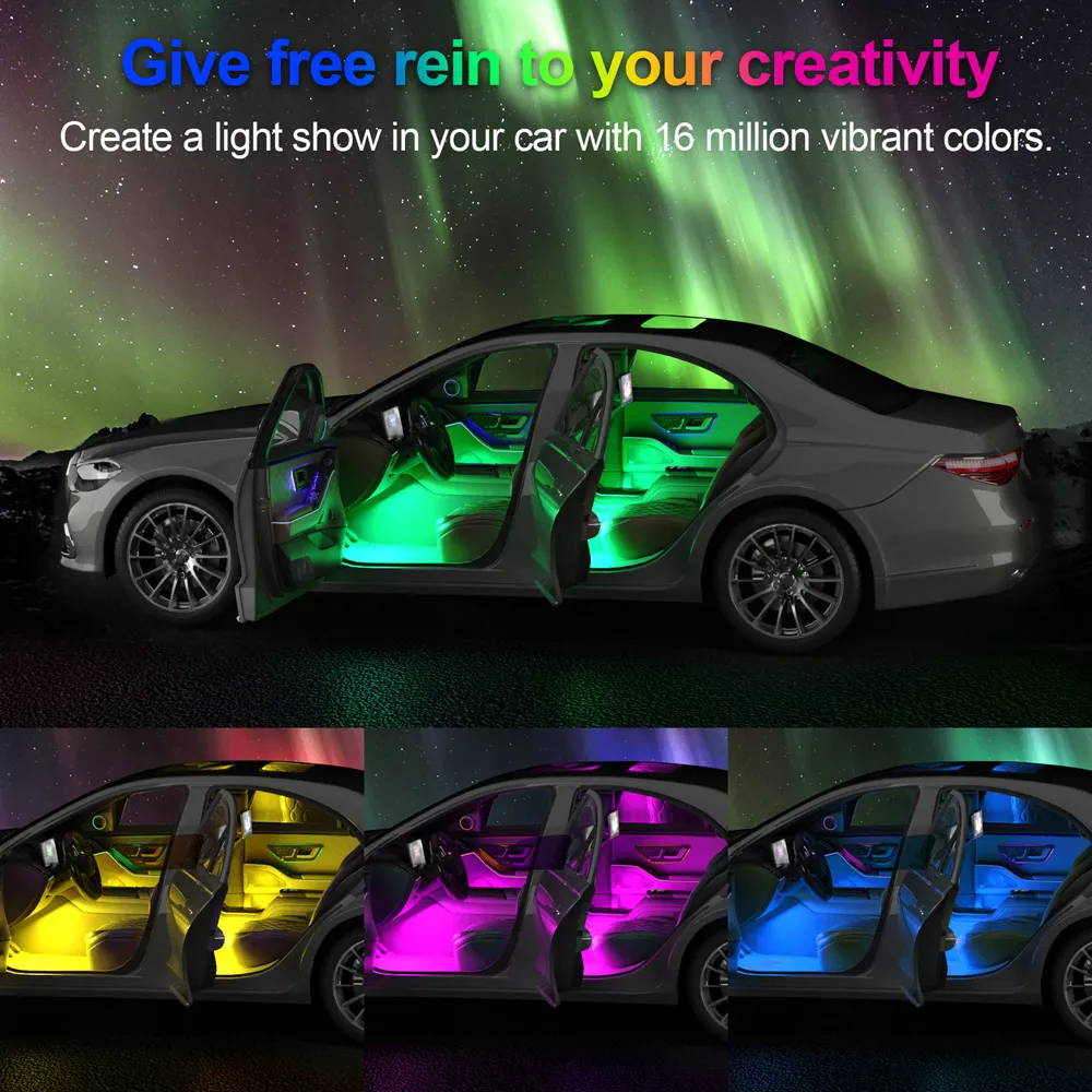 RGB Interior Car Bar Light
