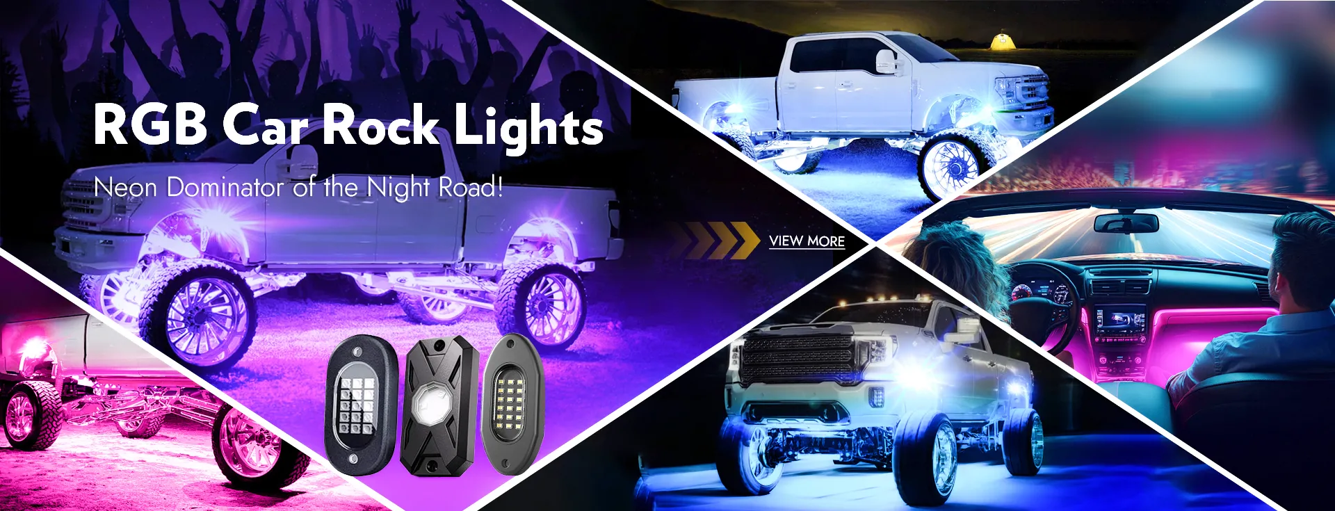 RGB Car Rock Lights