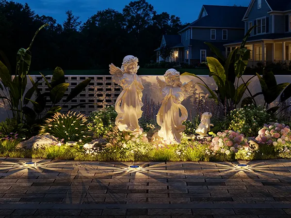 Solar Landscape Lights(Round spot light)