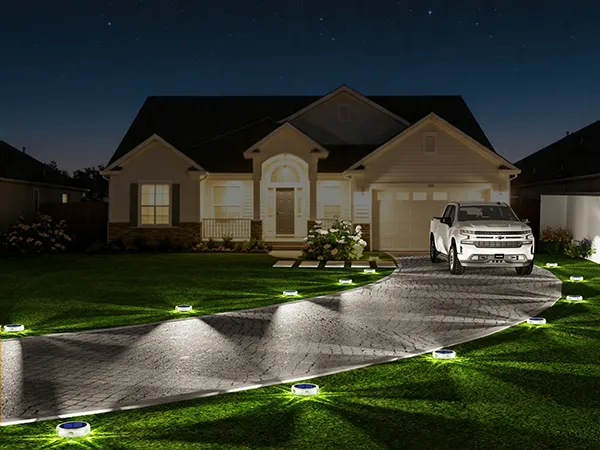 Solar Landscape Lights(Round spot light)