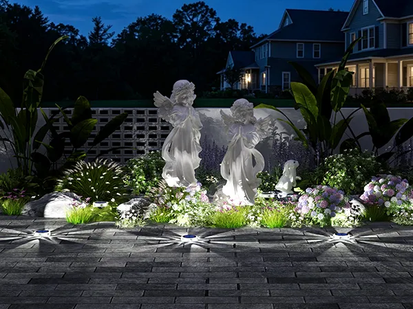 Solar Landscape Lights(Round spot light)