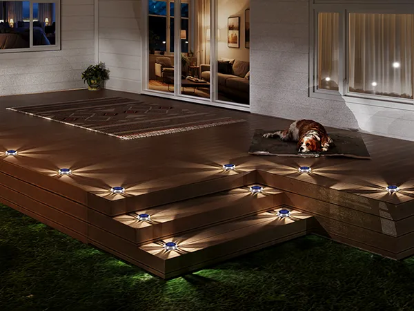 Solar Landscape Lights(Round spot light)