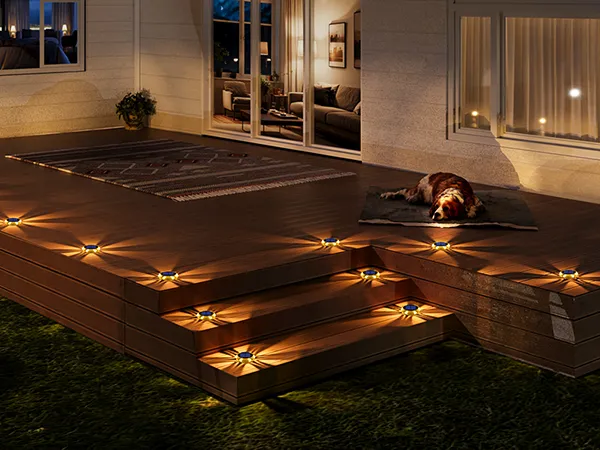 Solar Landscape Lights(Round spot light)