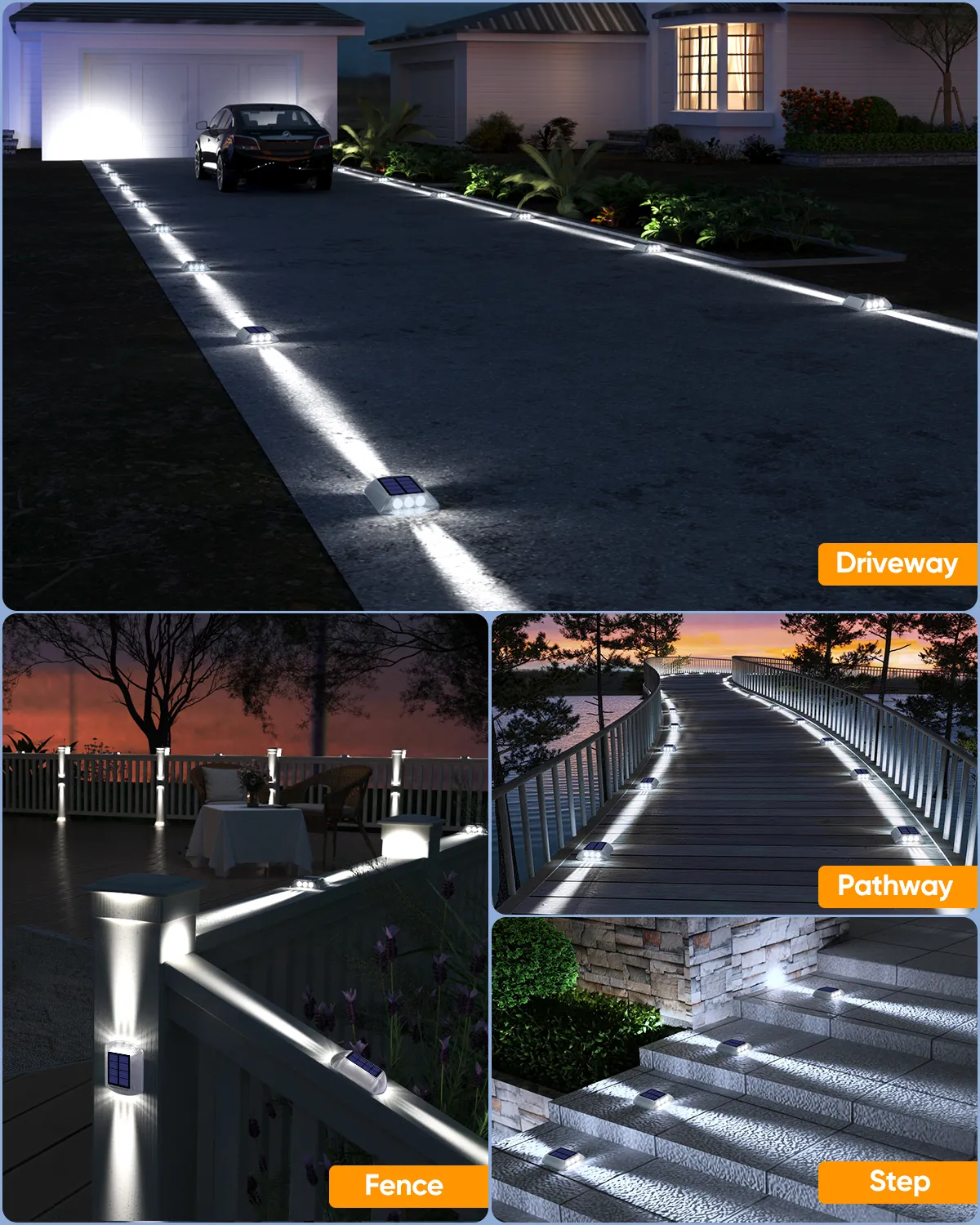 Solar Landscape Light(Deck Light)