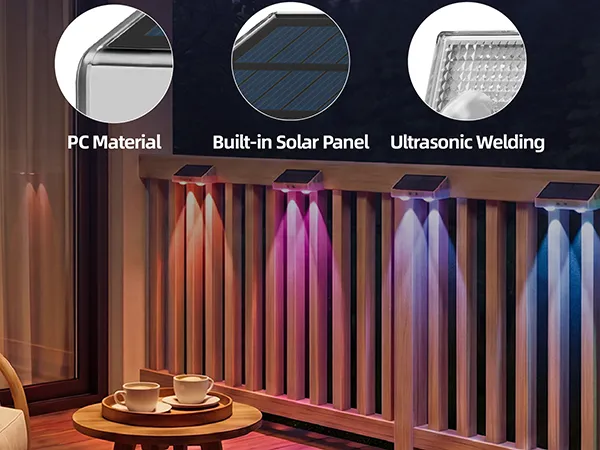 Solar Fence Lights(Small triangle style)